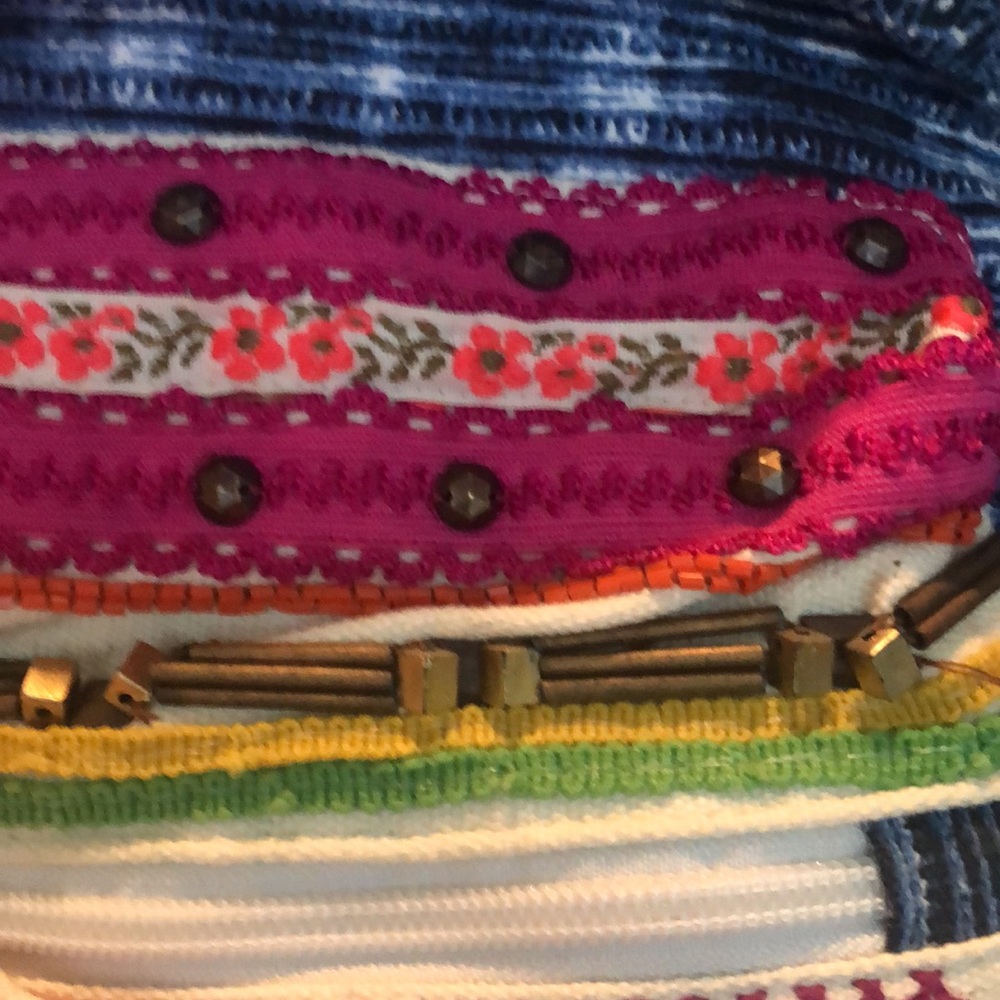 NWOT Ecote Boho Floral Backpack - Picture 5 of 7